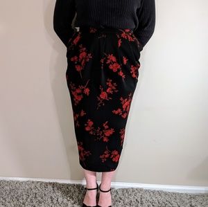Vintage High Wasted Maxi Skirt